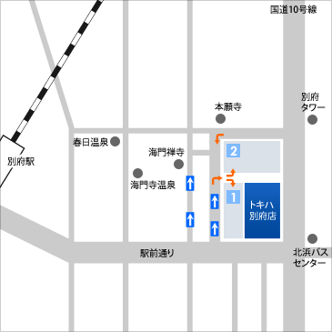 駐車場案内図