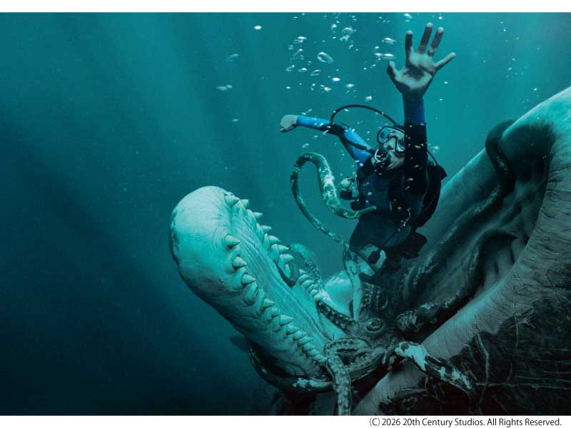 クジラに落ちた男
