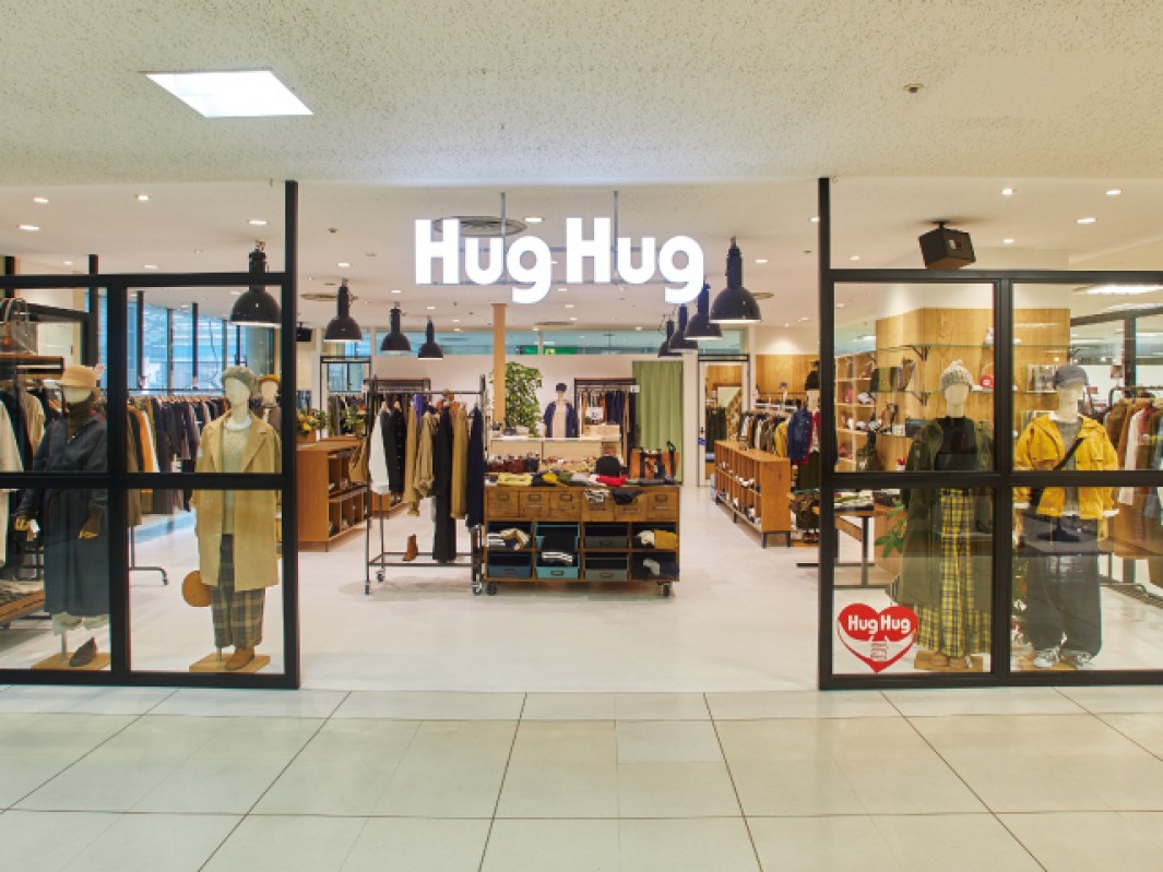 HugHug｜ショップ｜別府店｜ふるさと大分の百貨店トキハ